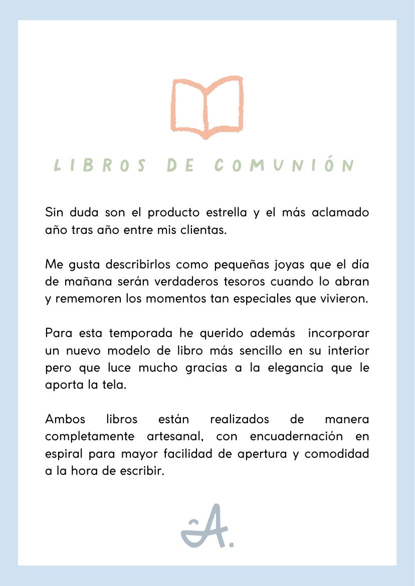Detalles de Libros de comunión de Adriel Atelier