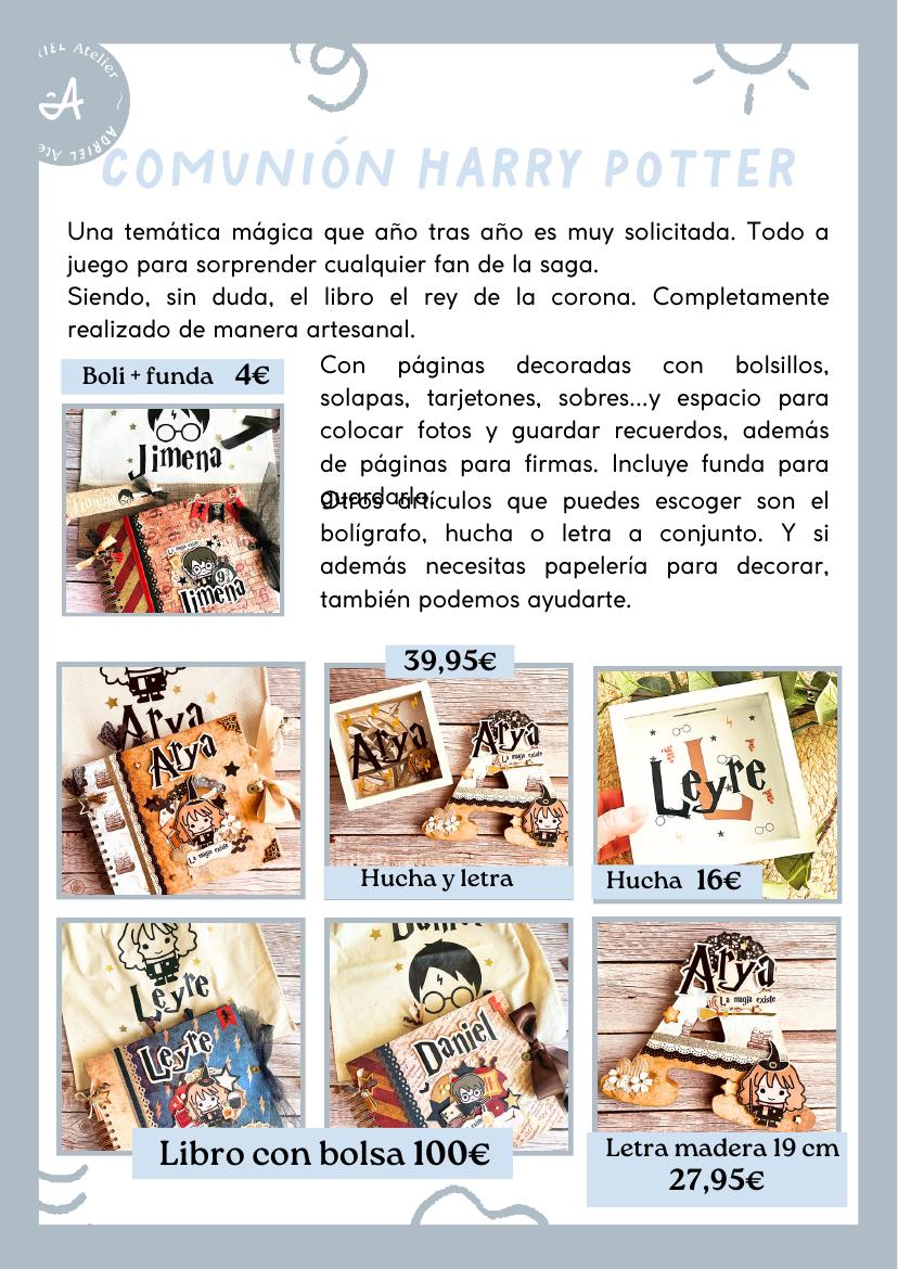 Detalles de Comunión Harry Potter de Adriel Atelier